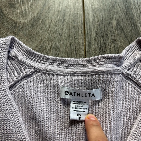 Athleta Hanover V-Neck Sweater - Picture 7 of 7